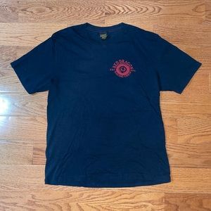 Lucky Brand Red Dragon Racing Crew Black T-Shirt - Size Medium
